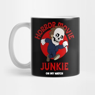 Horror Movie Junkie Slasher Film Mug